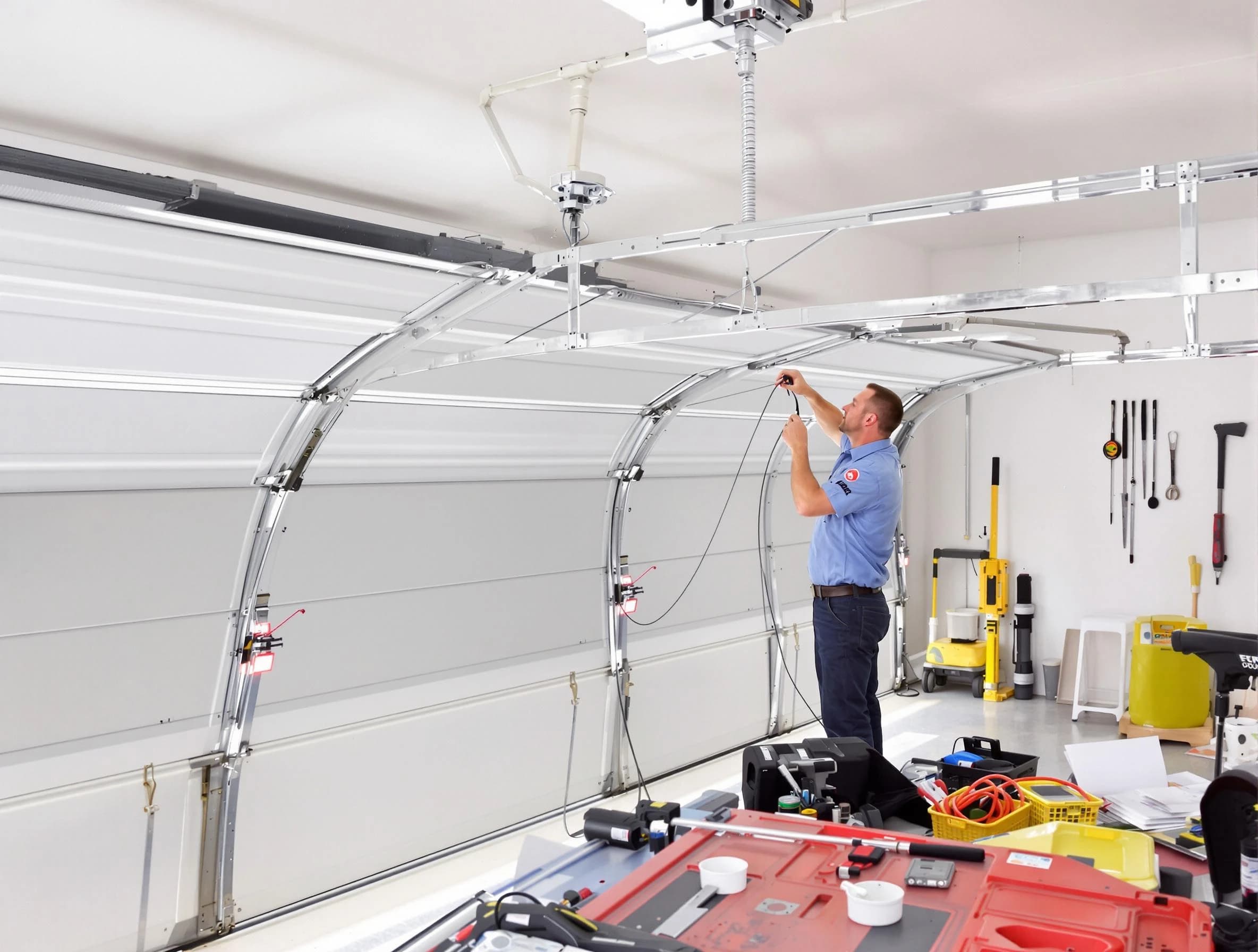 Garage door cable repair service by Gold Canyon Garage Door Repair in Gold Canyon