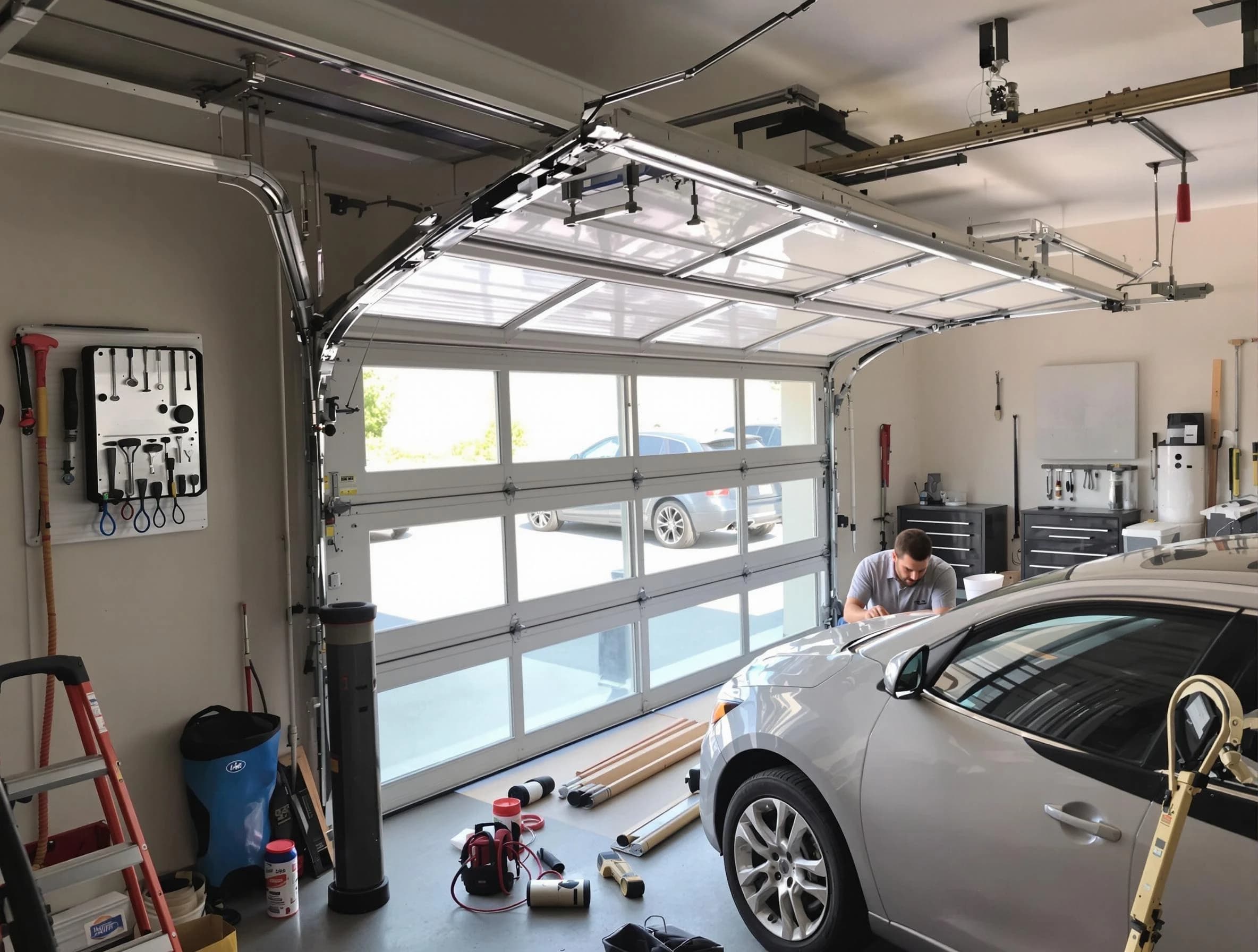 Garage door noise reduction service by Gold Canyon Garage Door Repair in Gold Canyon