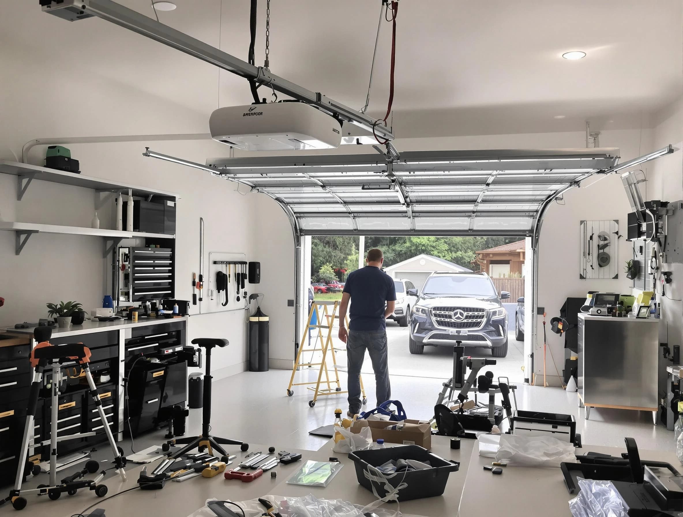 Garage door opener installation by Gold Canyon Garage Door Repair in Gold Canyon