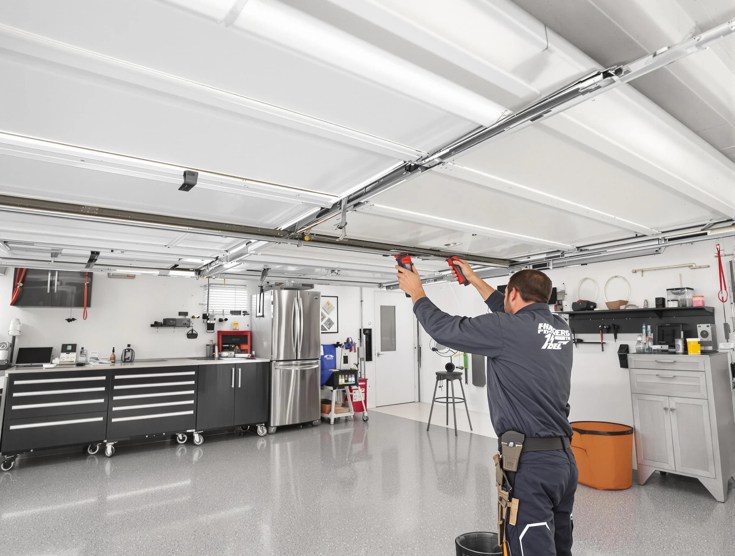 Overhead garage door repair service by Gold Canyon Garage Door Repair in Gold Canyon